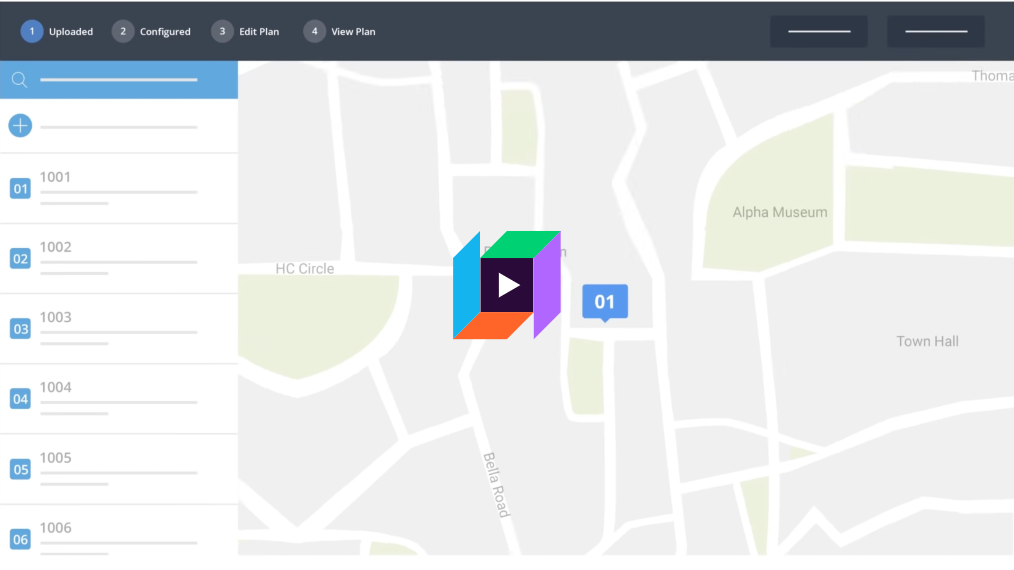 geocoding screen