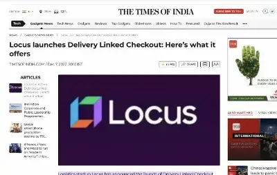 Locus Launches Delivery Linked Checkout