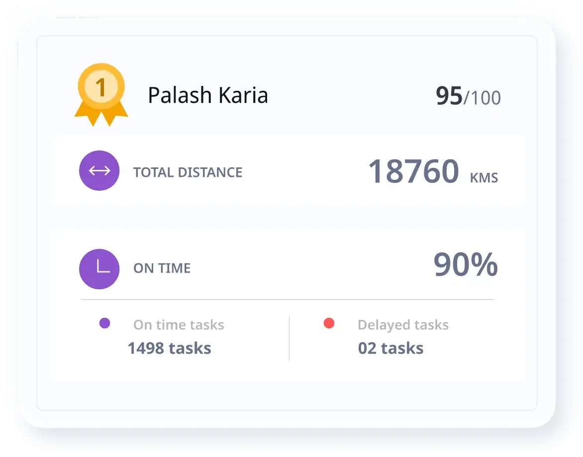 Holistic driver performance metrics for performance tracking