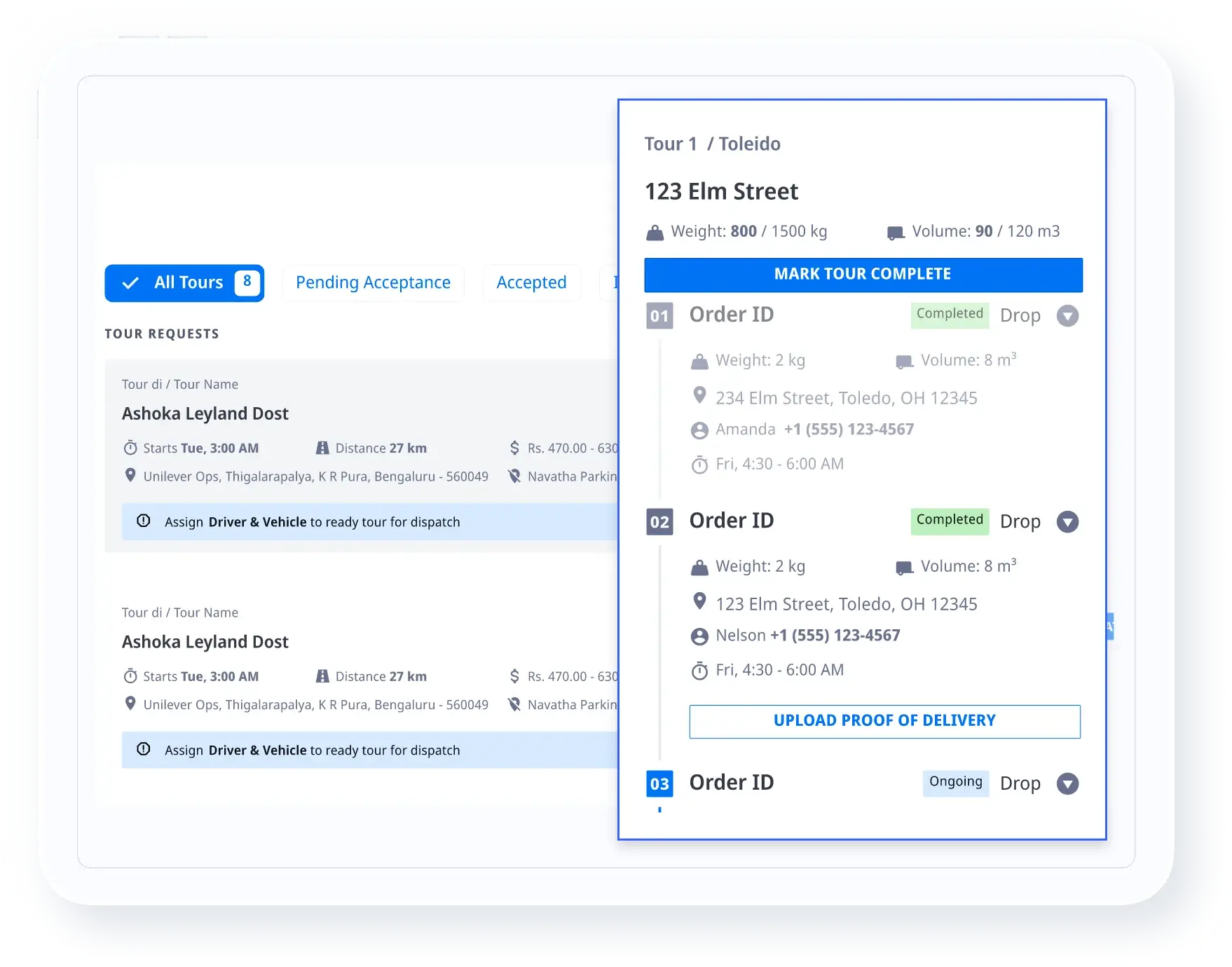 Gain End-to-end Visibility into Transporter Operations