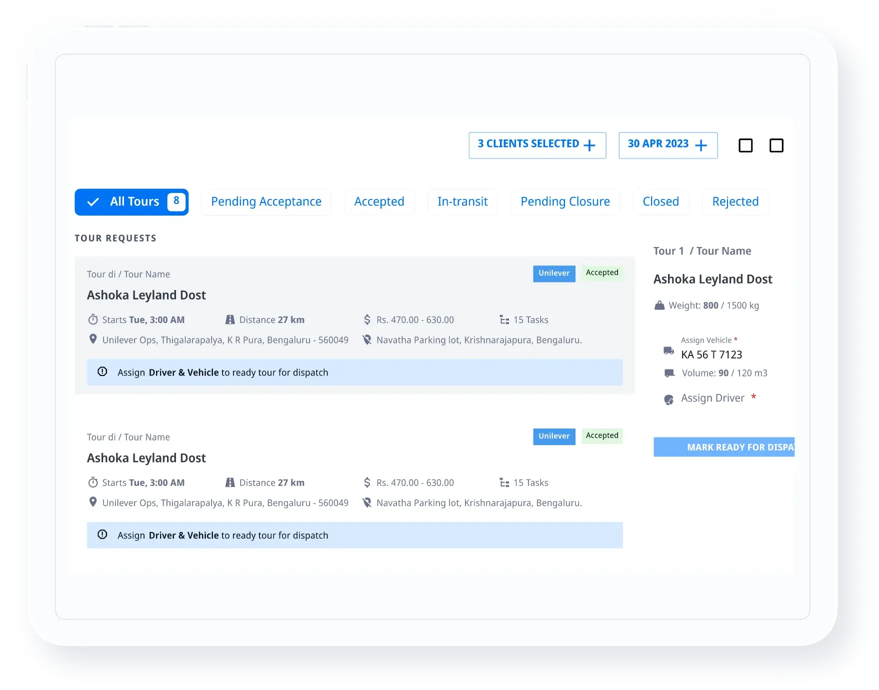 Manage Transporters at Scale